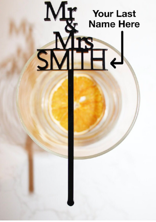 CUSTOM drink stirrers- Custom Stacked drink stirrers- Personalized Swizzle Sticks- Laser Cut Party Decor- Laser Cut Wedding Decor