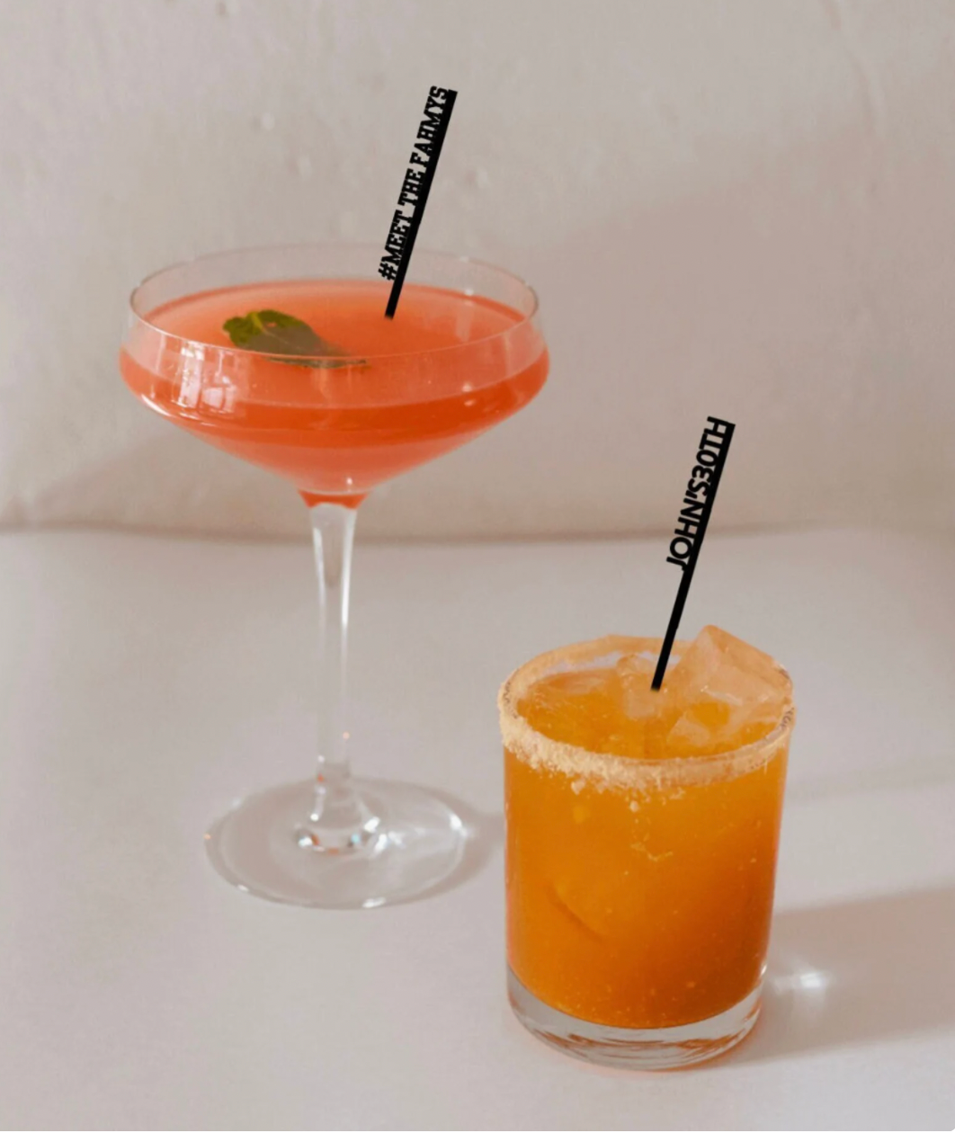 Custom Personalized Drink Stirrers