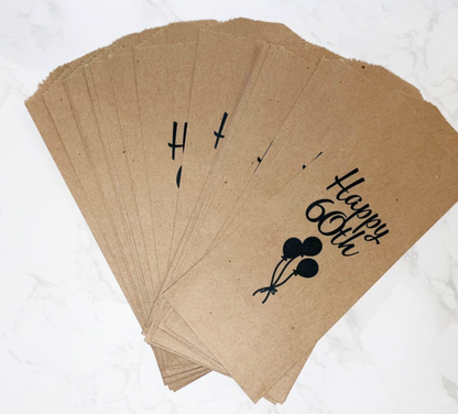 Custom Utensil Bags- Party Utensil Bags- Custom Party Decor- Party Favors- Wedding Favors- Summer Weddings