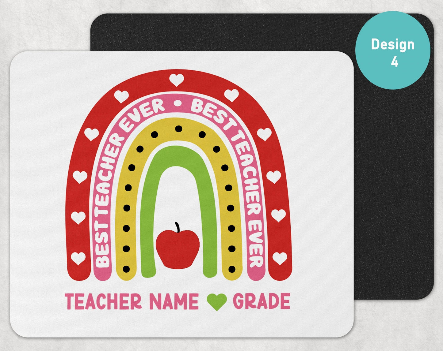CUSTOM Teacher Mouse Pad- Custom Mouse pad- Back To School Supplies- Classroom Decor- Custom Teacher Gifts
