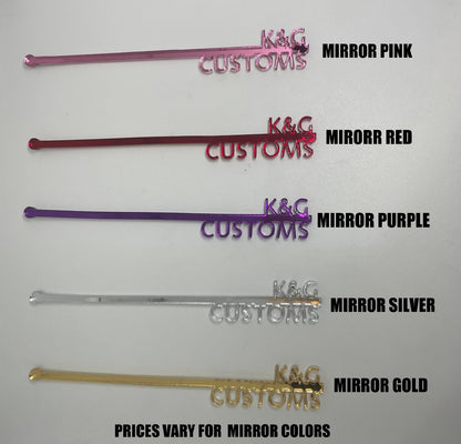 Custom Personalized Drink Stirrers