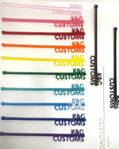 Candle Number Cupcake Toppers- Birthday Cupcake Toppers- Acrylic Cupcake Toppers- Birthday Party Decor