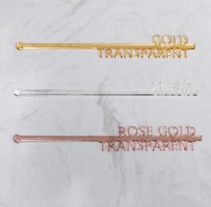 CUSTOM Logo Engraved stirrers- Corporate event drink stirrers-  Laser Cut Party Decor- Laser Cut Wedding Decor