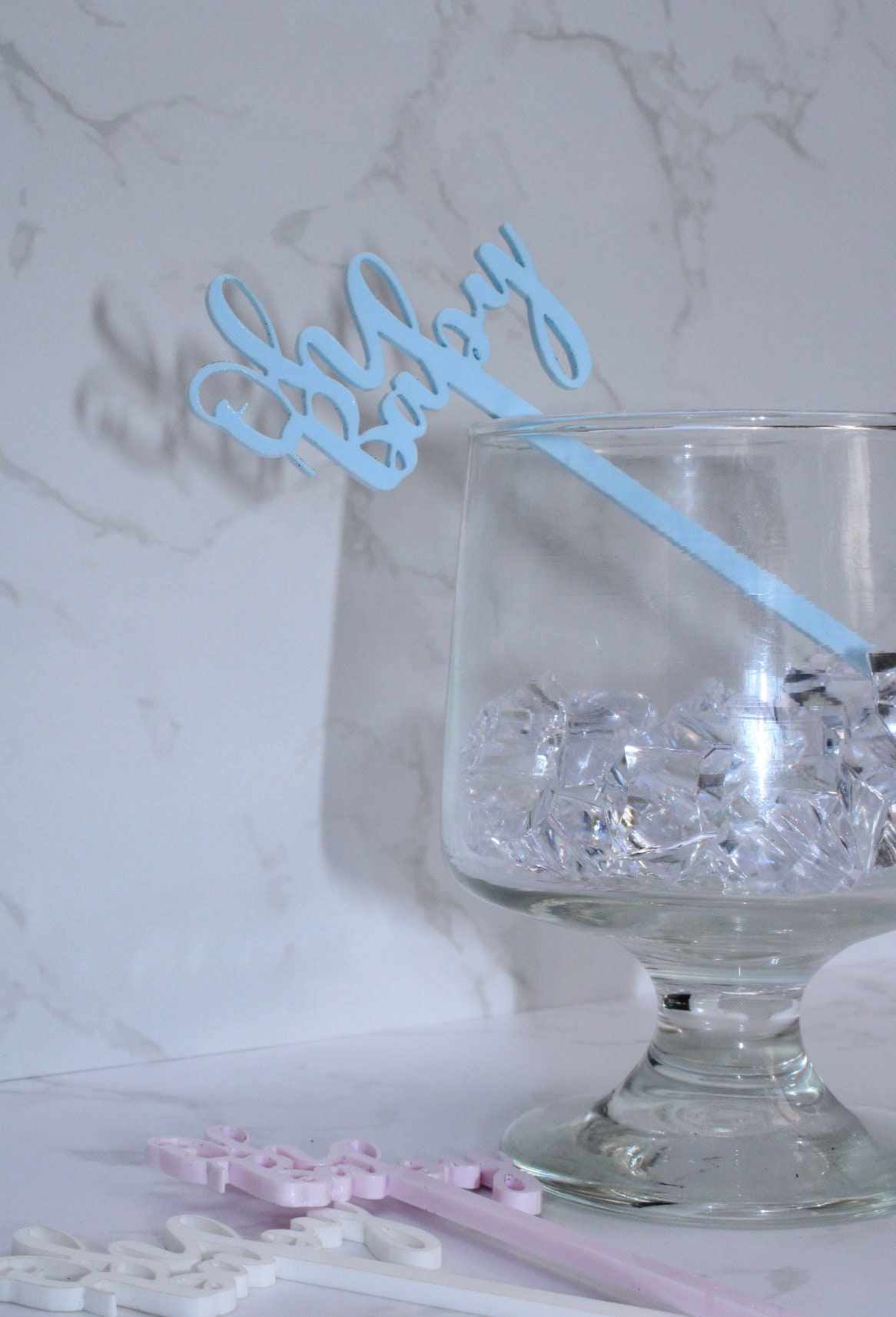 Oh Baby drink stirrers- Baby Shower Drink Stirrers- Swizzle Sticks- Acrylic Drink Stirrers- Drink Stirrers