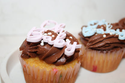 Oh Baby Cupcake Toppers- Baby Shower Acrylic Cupcake Toppers- Cupcake Name Toppers- Party Decor-Baby Shower- Oh Baby