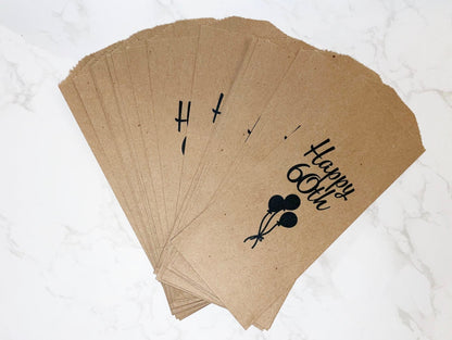 Custom Design Utensil Bags- Personalized Party Utensil Bags- Custom Party Decor- Party Favors- Wedding Favors- Summer Weddings