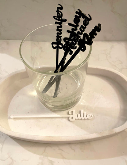 CUSTOM drink stirrers, Personalized bridal party drink stirrers, She Said Yes! Drink Stirrers, Party Cocktail Sticks, Engaged Swizzle Sticks
