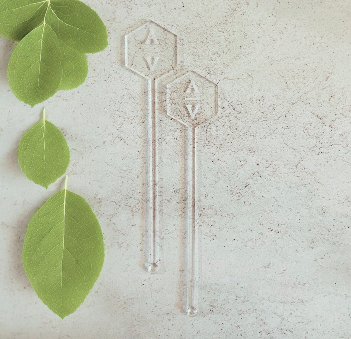 CUSTOM drink stirrers- Personalized drink stirrers-   ENGRAVED stirrers- Laser Cut Party Decor- Laser Cut Wedding Decor
